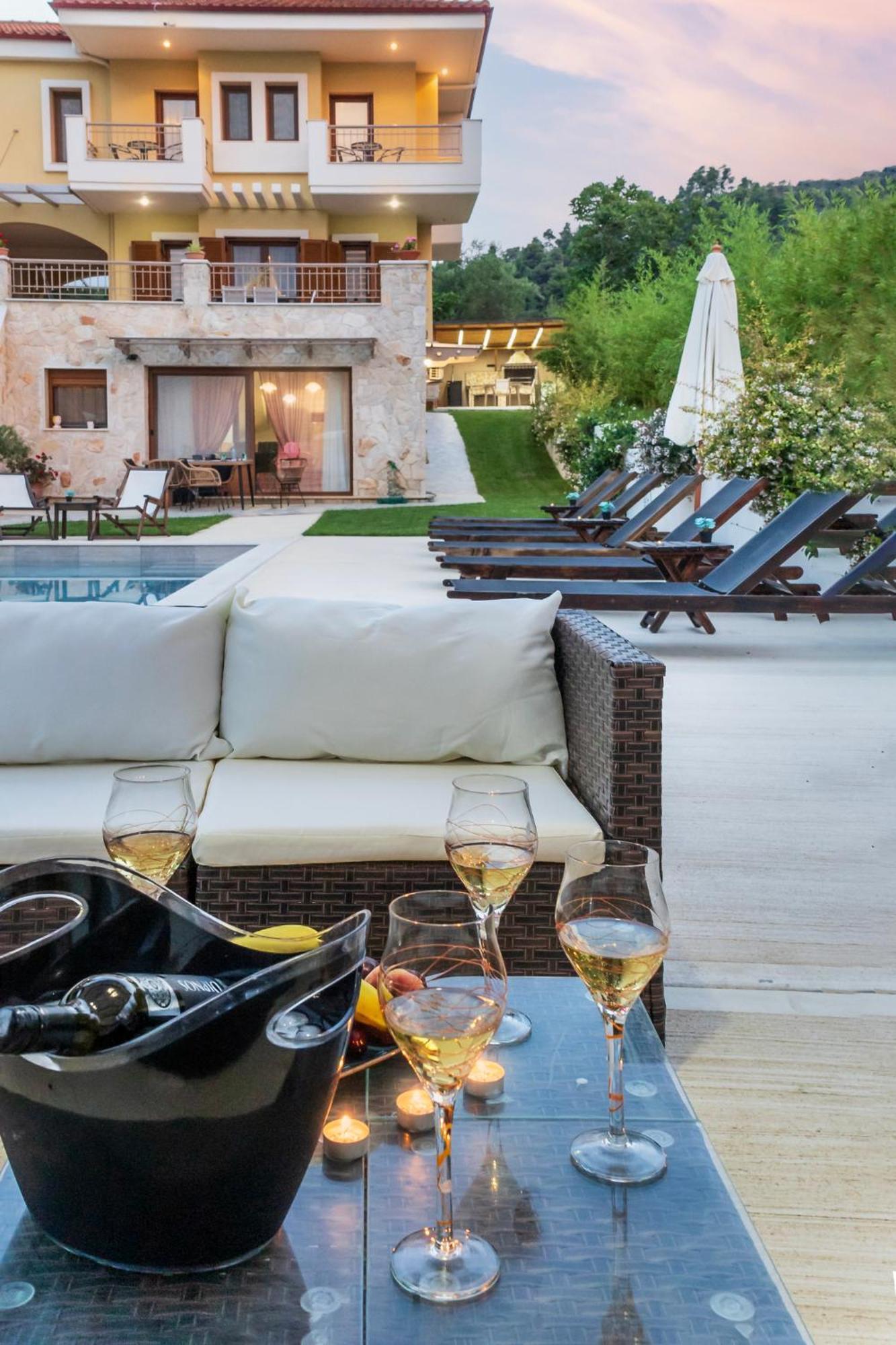 Selia Villa Pefkochori Exterior foto